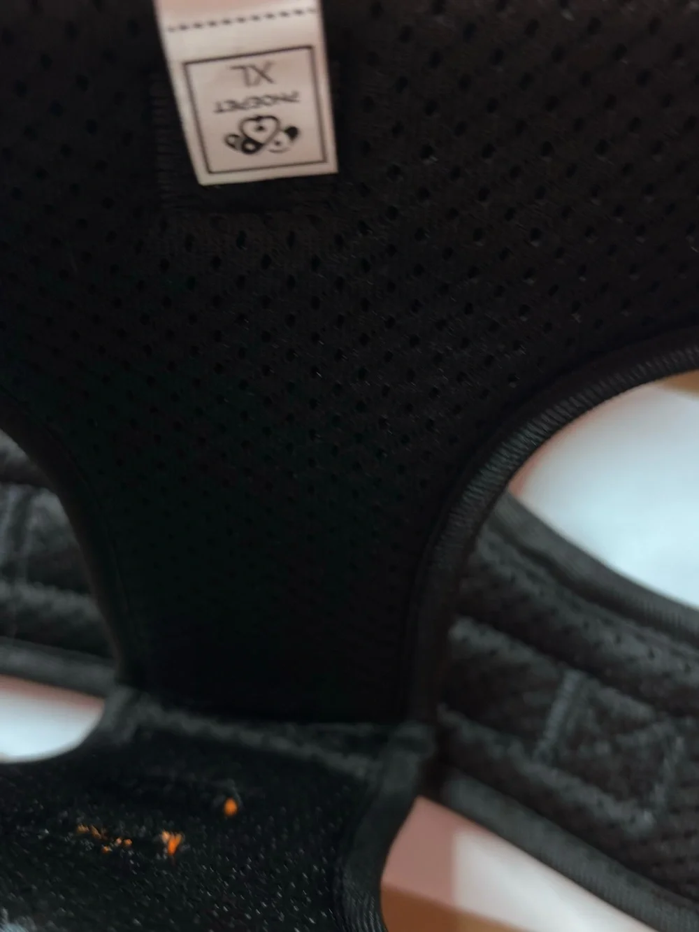 Orange Reflective Small Pet Harness